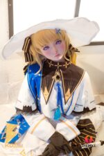 Shedoll 152cm Aカップ Xixi シリコンヘッド+TPEボディ コスプレ系 スリム ラブドール - 画像 (7)
