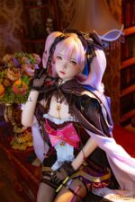 SHEDOLL 洛小夕ヘッド 152cm（足が長いタイプ） AAカップ 可愛いピンク髪 コスプレゲームキャラ ラブドール ボディ材質選択可 掲載写真はフルシリコン製 - 画像 (3)