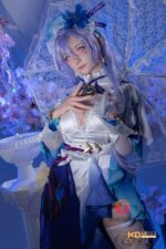 SHEDOLL 163cm Hカップ 楚琳2.0ヘッド 口開閉＆口腔模擬付き カンタレラコスプレ だっちわいふ フルシリコン製 等身大 人形 ボディー材質など選択可能 - 画像 (7)