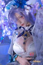 SHEDOLL 163cm Hカップ 楚琳2.0ヘッド 口開閉＆口腔模擬付き カンタレラコスプレ だっちわいふ フルシリコン製 等身大 人形 ボディー材質など選択可能 - 画像 (8)