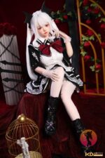 【 宣伝画像リアル皮膚メイク付き】SHEDOLL 148cm Cカップ 朵朵2.0（duoduo） 等身大リアルラブドール シリコンヘッド+tpeボディ口開閉機能付き - 画像 (5)