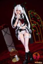 【 宣伝画像リアル皮膚メイク付き】SHEDOLL 148cm Cカップ 朵朵2.0（duoduo） 等身大リアルラブドール シリコンヘッド+tpeボディ口開閉機能付き - 画像 (6)