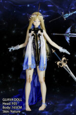 GUAVADOLL Cartethyia F05 165cm 手描きメイク ビニール製ヘッド エルフ耳 コスプレ系 アニメ ラブドール - 画像 (8)
