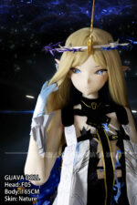 GUAVADOLL Cartethyia F05 165cm 手描きメイク ビニール製ヘッド エルフ耳 コスプレ系 アニメ ラブドール - 画像 (6)