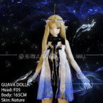 GUAVADOLL Cartethyia F05 165cm 手描きメイク ビニール製ヘッド エルフ耳 コスプレ系 アニメ ラブドール - 画像 (2)