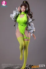 Minouva Cici（シーシー）75cm フルシリコン ネオングリーンコーデ - 画像 (10)