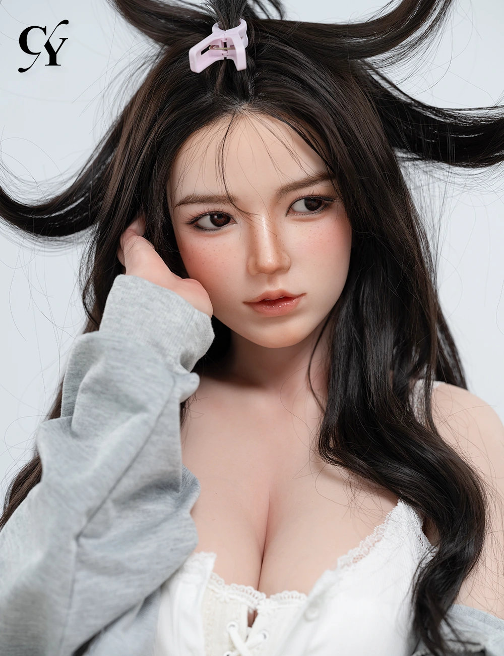 topcy-siliconedoll-168cm-fairy-1.webp Top-CYdoll Fairyヘッド 157cm Dカップ フルシリコン製 美少女ラブドール - 画像 (1)